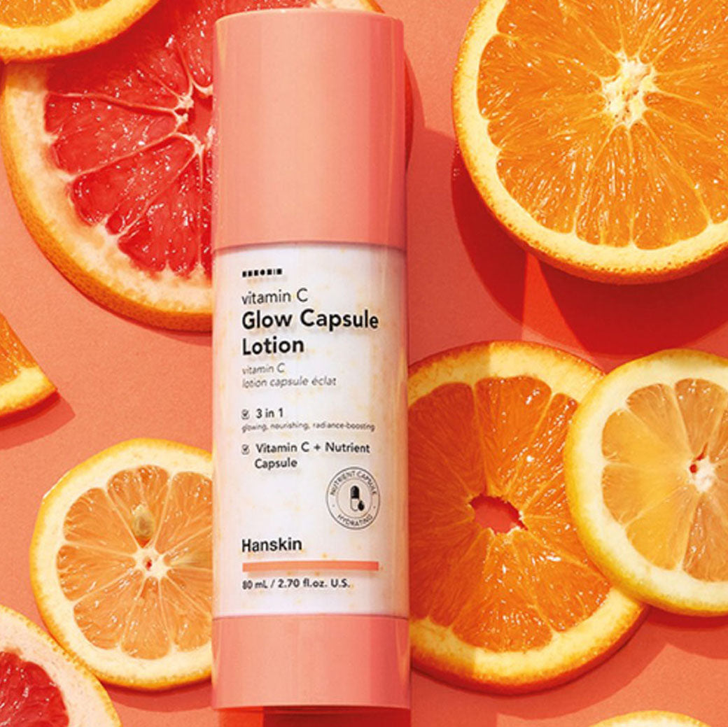 Hanskin VitaminC Glow Capsule Lotion 80ml