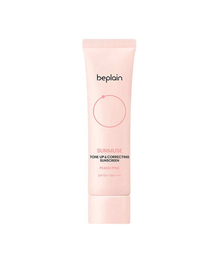 Beplain Sunmuse Tone Up & Correcting Sunscreen Peach Pink 50ml