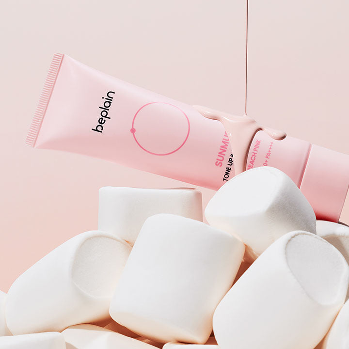 Beplain Sunmuse Tone Up & Correcting Sunscreen Peach Pink 50ml