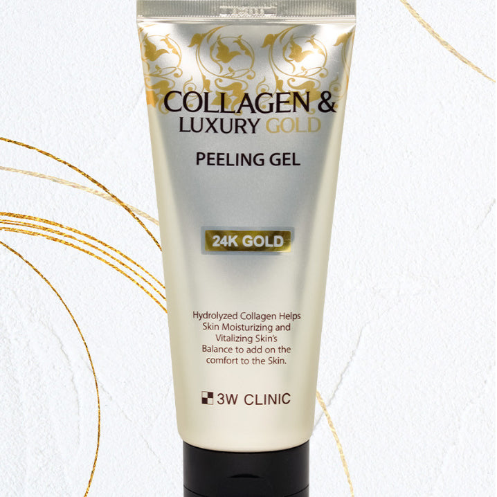 3W Clinic Collagen & Luxury Gold Peeling Gel 180ml