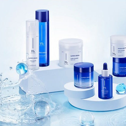 Missha New Super Aqua Ultra Hyalron Skin Essence 200ml + Emulsion 130ml + Cream 70ml Special Set