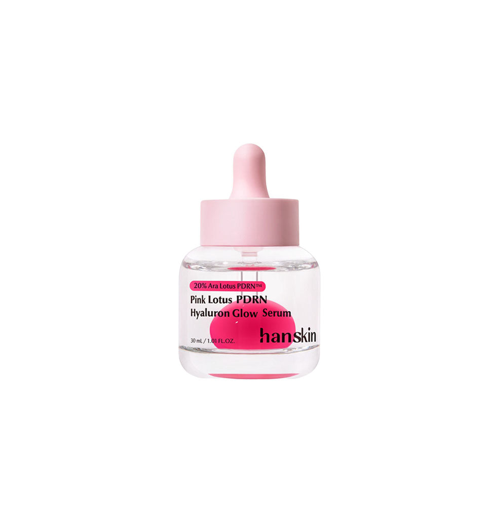 Hanskin Pink Lotus PDRN Hyaluron Glow Serum 30ml