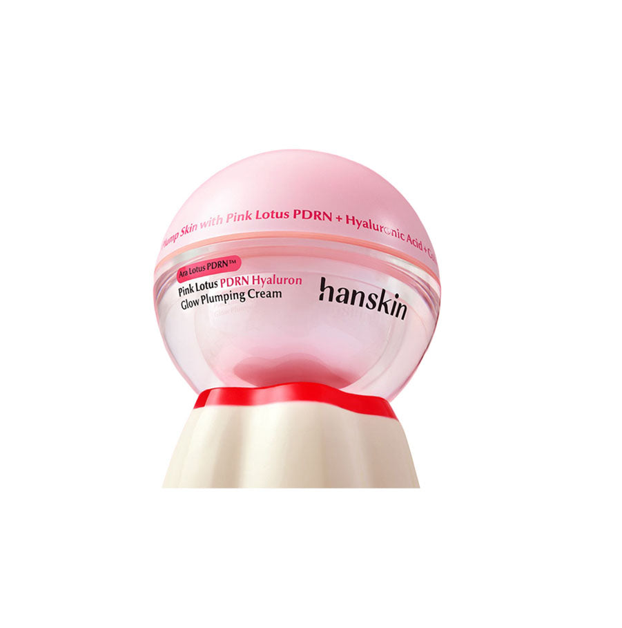 Hanskin Pink Lotus PDRN Hyaluron Glow Plumping Cream 50ml