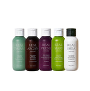 RATED GREEN Travel Size Shampoo Set of 5 100ml