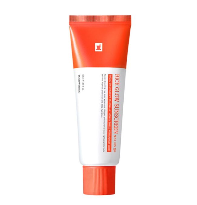 Tosowoong Rice Glow Sunscreen 50ml SPF 50+/PA++++