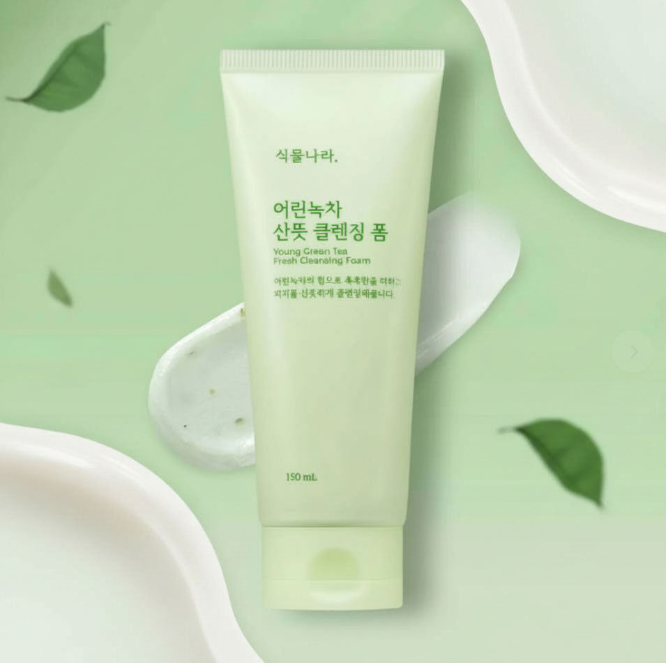 Shingmulnara Young Green Tea Fresh Cleansing Foam 150ml