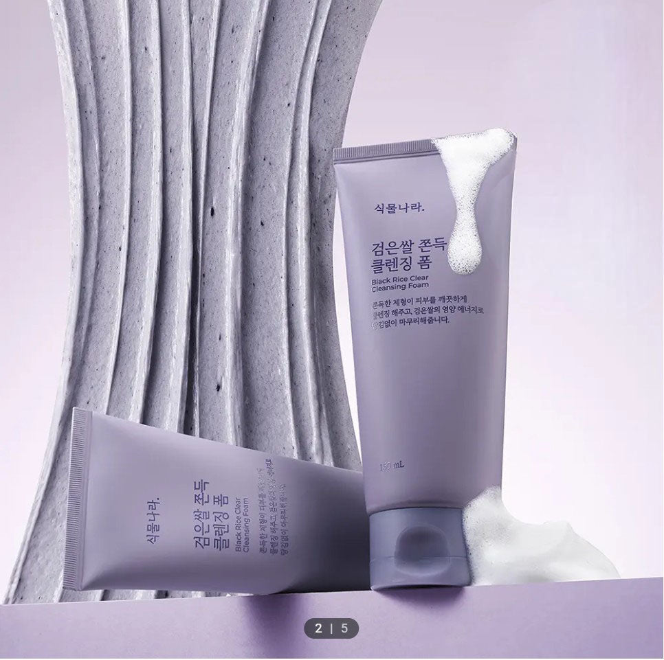 Shingmulnara Black Rice Clear Cleansing Foam 150ml