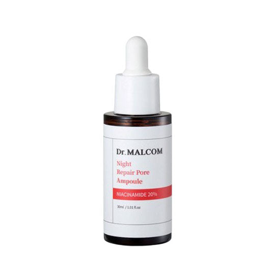 Dr. Malcom Night Repair Pore Ampoule 30ml (Niacinamide 20%)