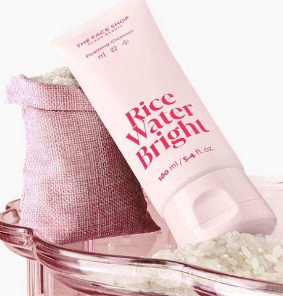 TheFaceShop Rice Water Bright Foaming Cleanser 160ml