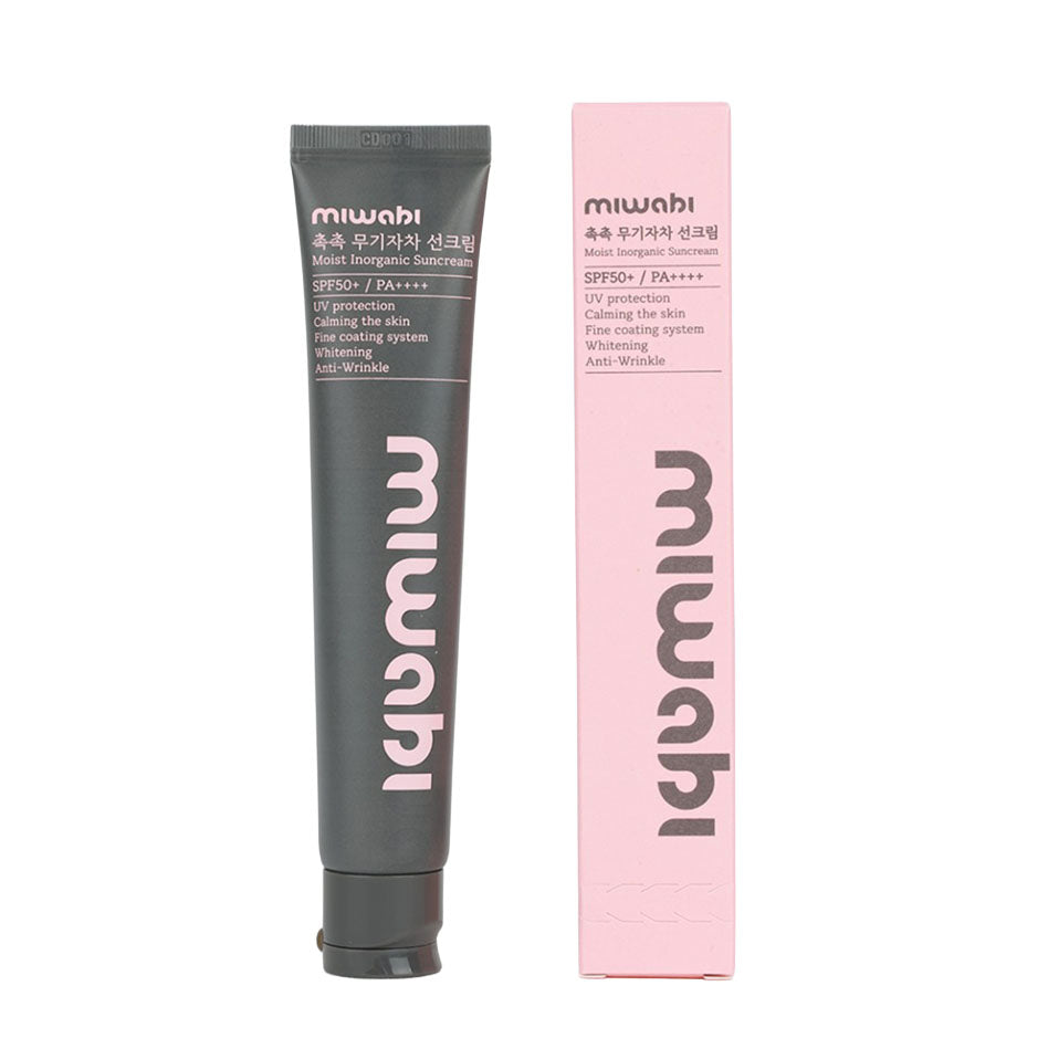 Miwabi Moist Inorganic Sun Cream SPF50+/ PA++++ 50ml