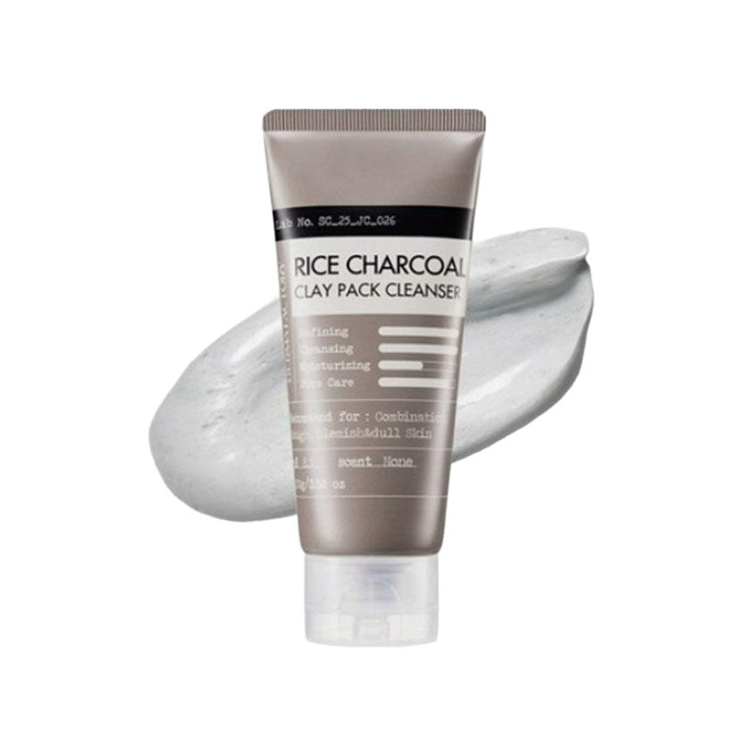 DERMAFACTORY Rice Charcoal Clay Pack Cleanser 100g