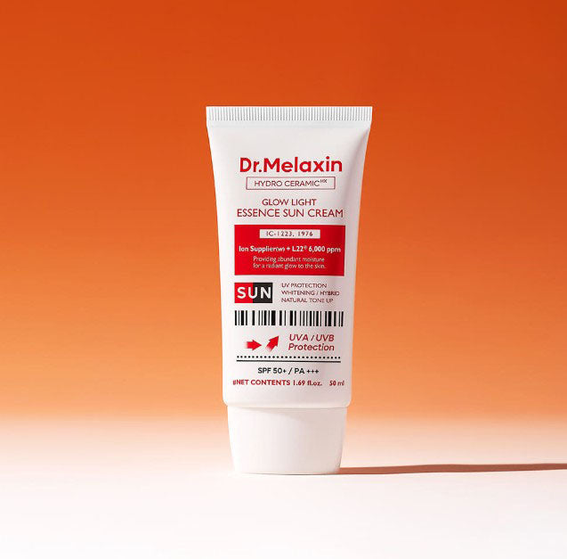 Dr. Melaxin Hydro Ceramic Glow Light Essence Sun Cream 50ml SPF 50+