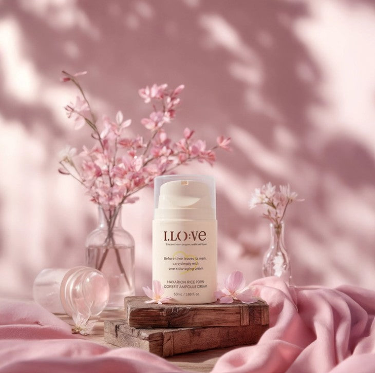 I.Lo:ve Hexarion Rice PDRN Corefit Ampoule Cream 50ml