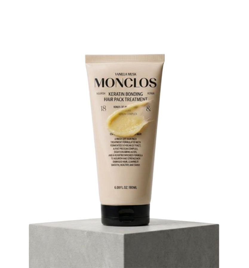 Monclos Keratin Bonding Hair Pack Treatment 180ml