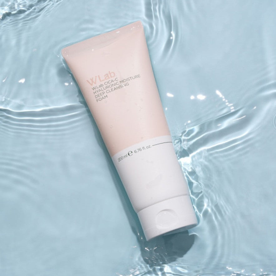 W.Lap Cica-C Hyaluronic Moisture Deep Cleansing Foam 200ml