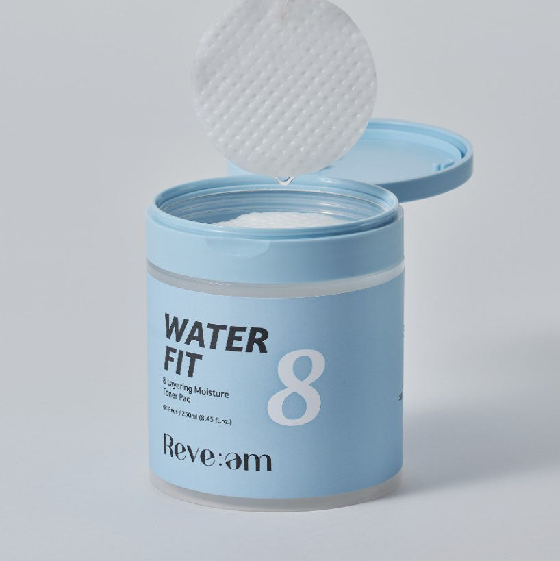 Reve:am Water Fit 8-Layer Moisture Toner Pad 60ea