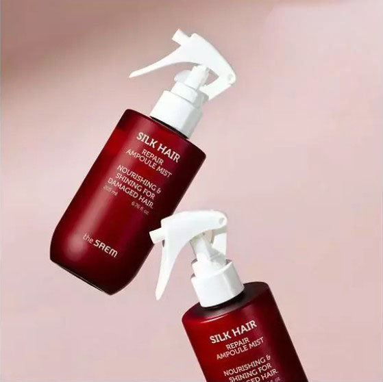 The SAEM Silk Hair Repair Ampoule Mist 205ml