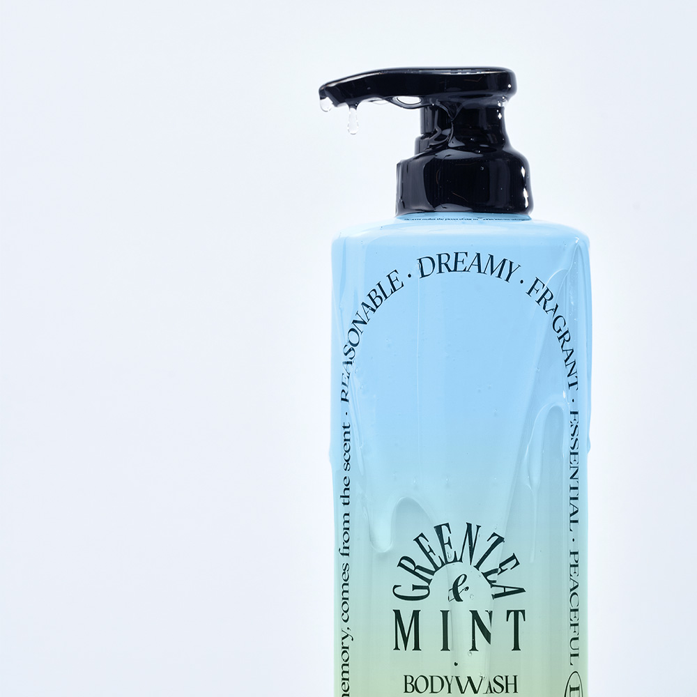 Odid Cool Lime Acne Body Wash Green Tea Mint 500ml