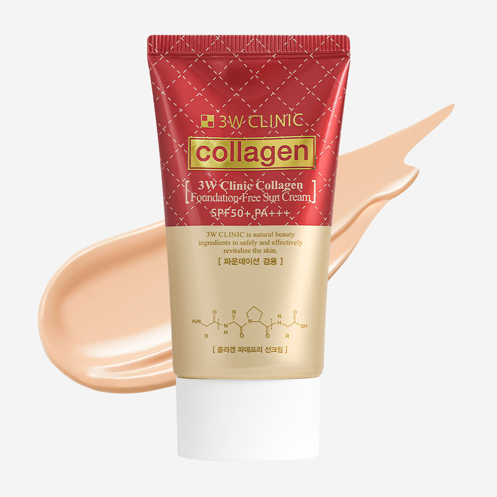 3W Clinic Collagen Foundation-Free Sun Cream 60g