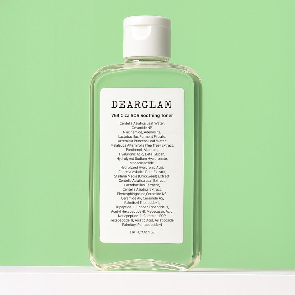 Dearglam 753 Cica SOS Soothing Toner 210ml