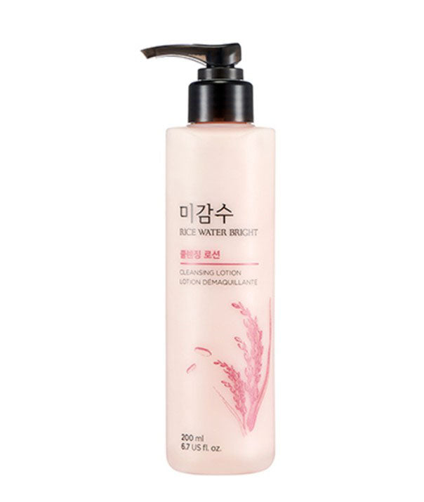 TheFaceShop Rice Water Bright Facial Cleansing Lotion 200ml