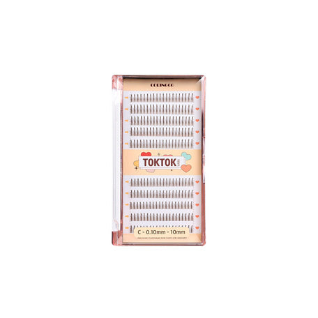 Coringco TOKTOK Hara Filter Eyelash Brown 200pcs