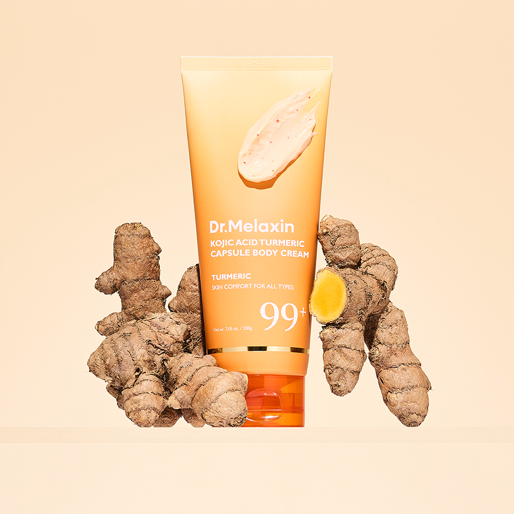 Dr. Melaxin Kojic Acid Turmeric Capsule Body Cream 200g
