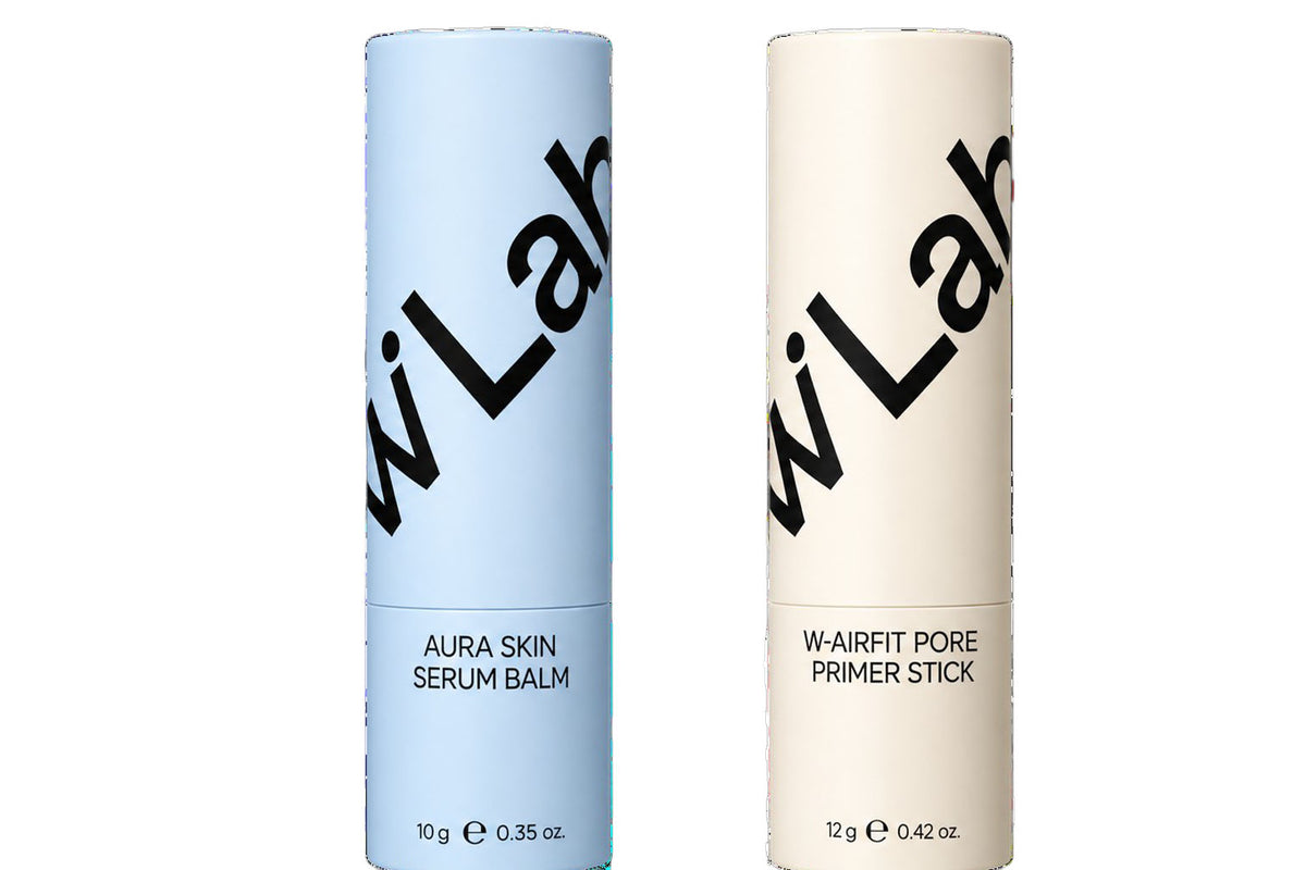 W.Lap Aura Skin Serum Balm Stick 10g / W-Airfit Pore Primer Stick 12g