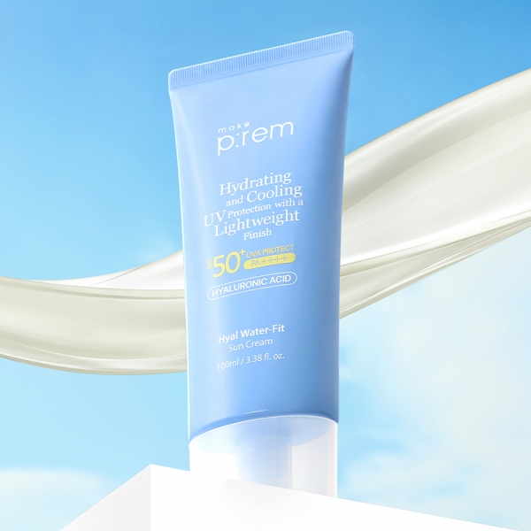 make p:rem Hyal Water Fit Sun Cream 100ml