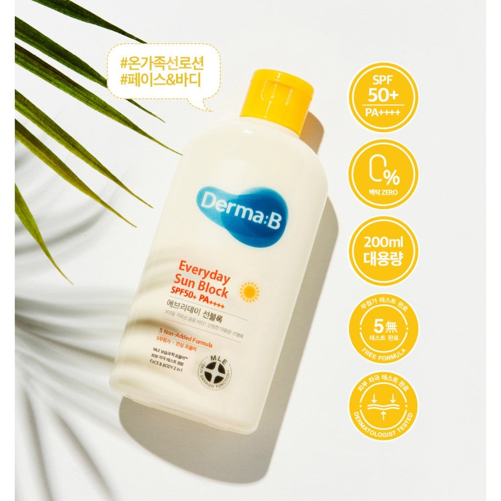 Derma:B Everyday Sun Block 200ml
