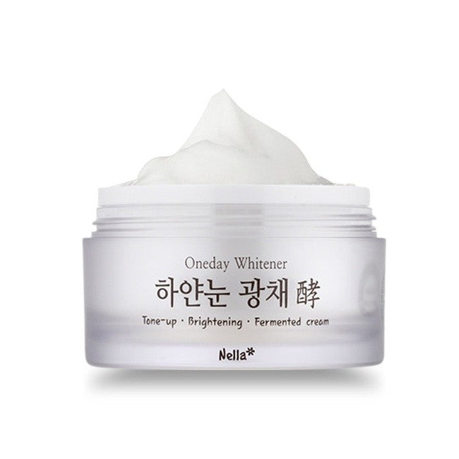 Nella One Day Whitener Tone Up Brightening Fermented Cream 50ml