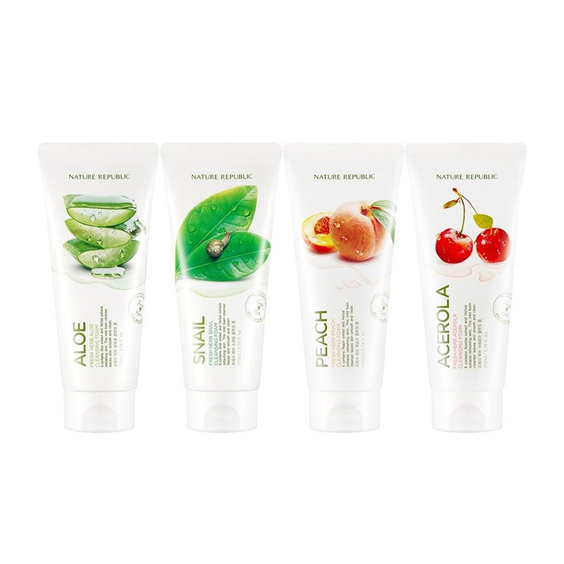 Nature Republic Fresh Herb Cleansing Foam 170ml