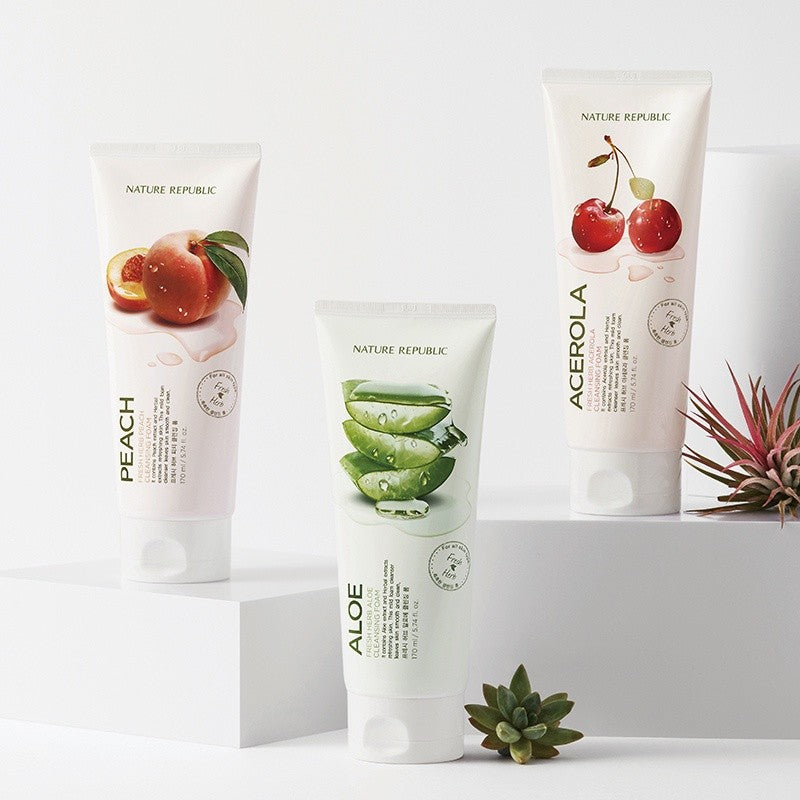 Nature Republic Fresh Herb Cleansing Foam 170ml