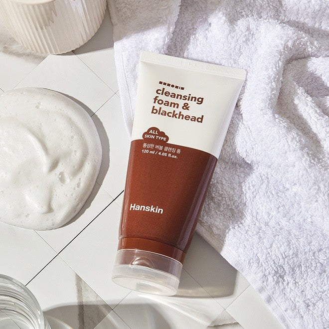 Hanskin Cleansing Foam & Blackhead 120ml (All Skin Type)