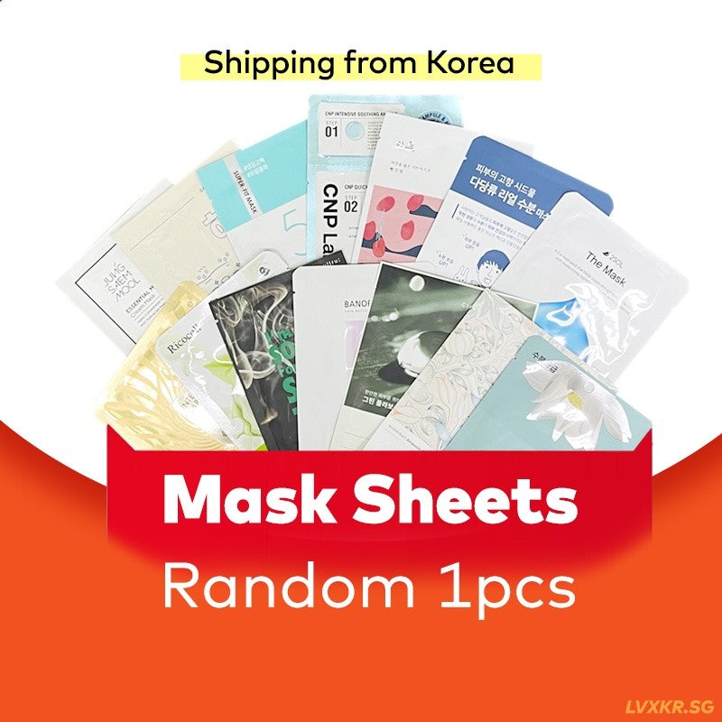 Korea Mask Sheets Random 1pcs