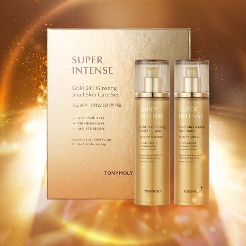 TONYMOLY Super Intense Gold 24K Ginseng Snail Set