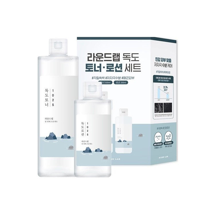Rround Lab 1025 Dokdo Toner 500ml + Lotion 200ml Set