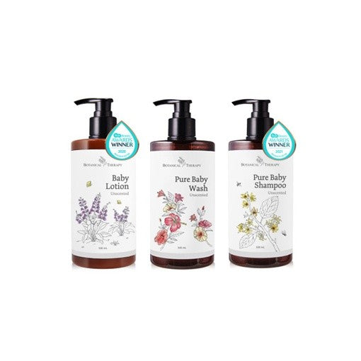 Botanical Therapy Leaf Barrier Large Capacity Baby Lotion/Wash/Shampoo 500ml