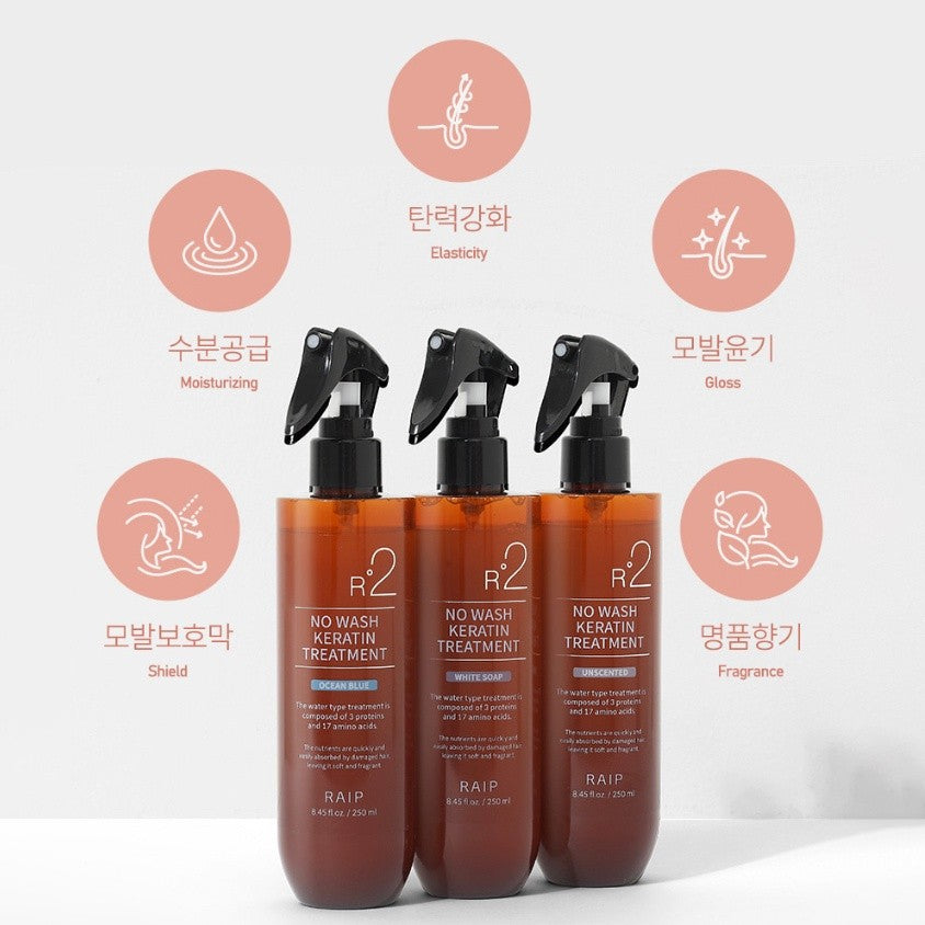 RAIP R2 No Wash Keratin Treatment 250ml
