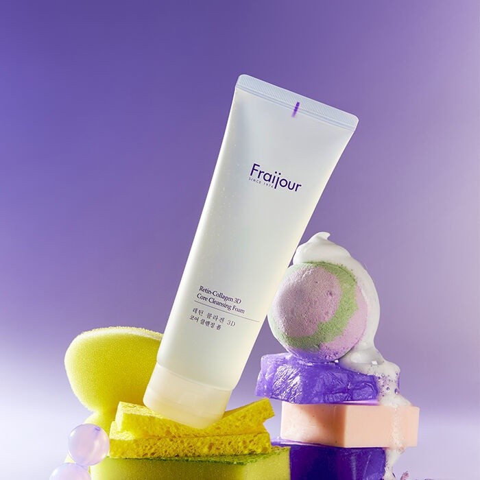 Fraijour Retin Collagen 3D Core Cleansing Foam 250ml