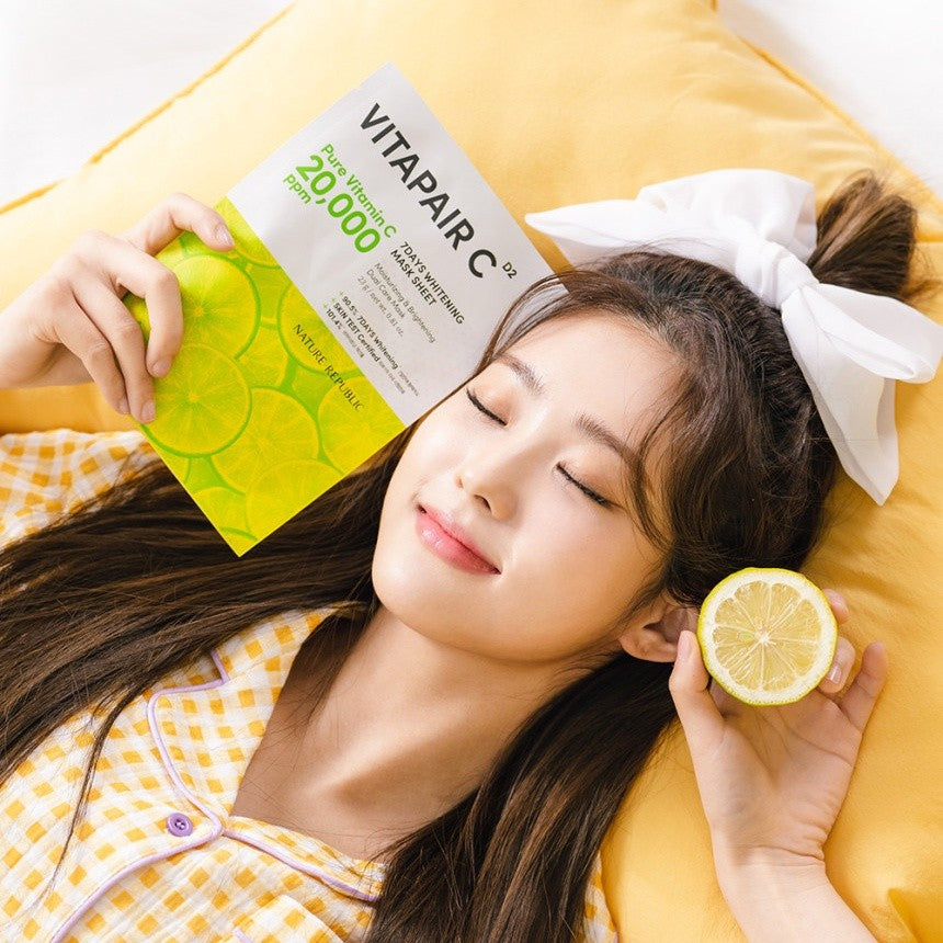 Nature Republic Vitapair C 7 Days Whitening Mask Sheet 23ml