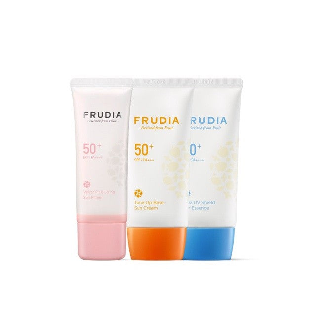 FRUDIA 데일리 선크림 3종 세트 (프라이머 톤업 수분)