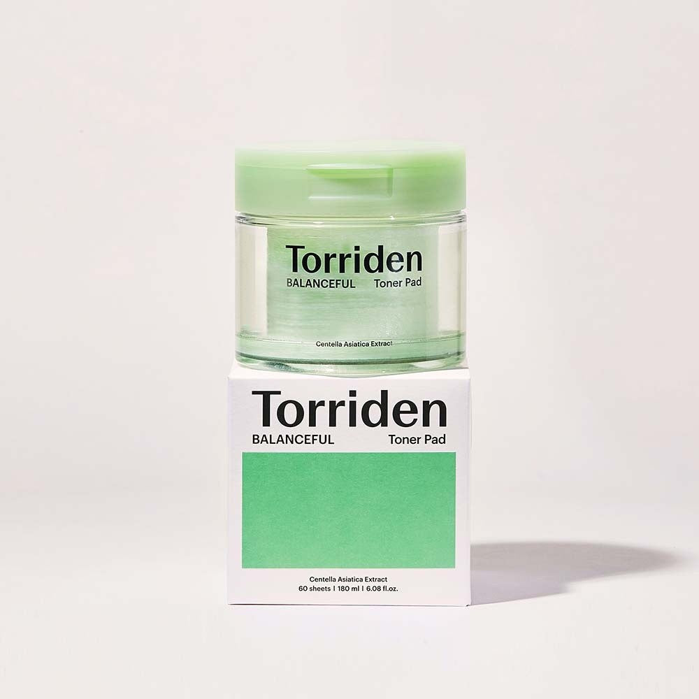 Torriden Balanced Cica Toner Pads 60 sheets