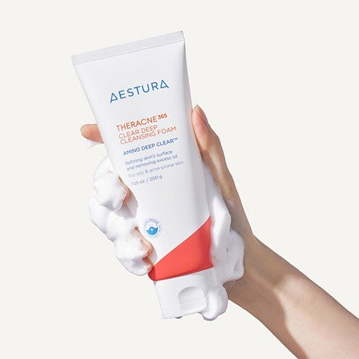 Aestura Theracne 365 Clear Deep Cleansing Foam 200g