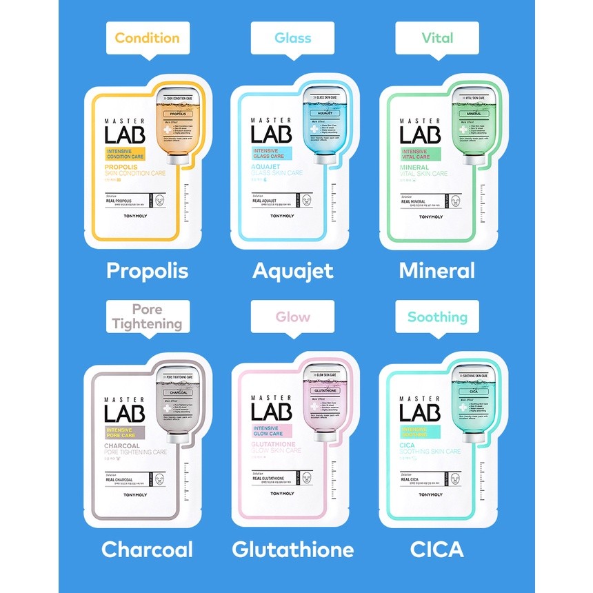 [NEW] TONYMOLY Master Lab Mask Sheet 19g