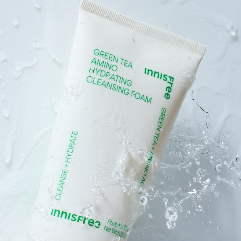 Innisfree Green Tea Amino Hydrating Cleansing Foam 150g