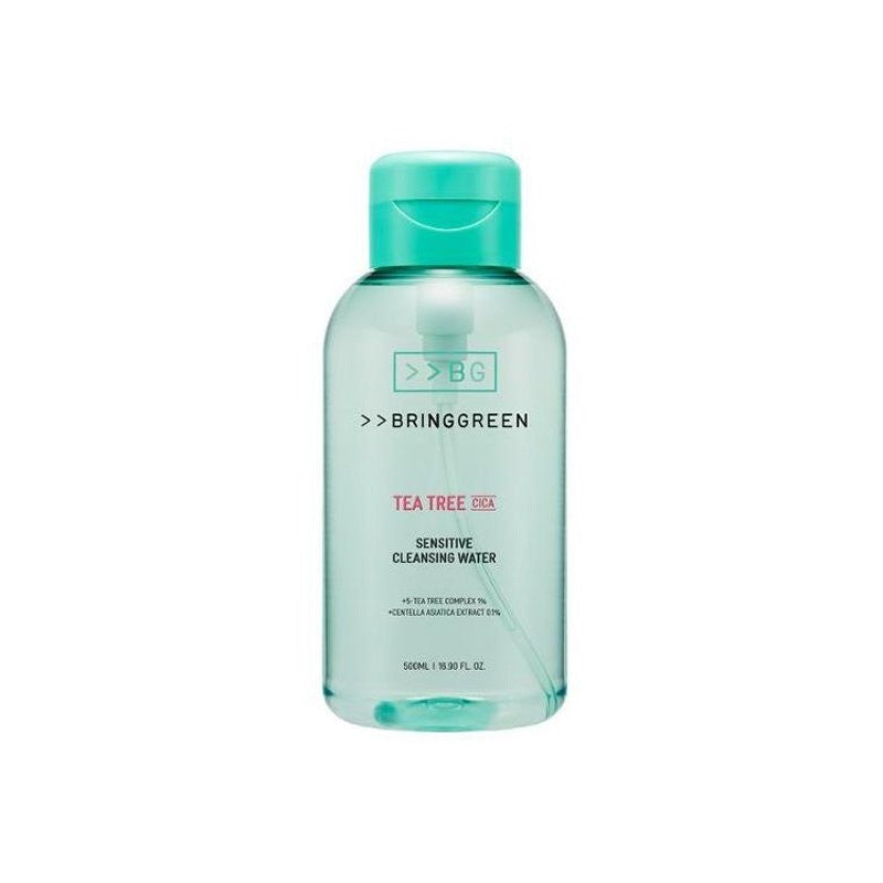 BRING GREEN Tea Tree Cica Sensitive Cleansing Water 500ml