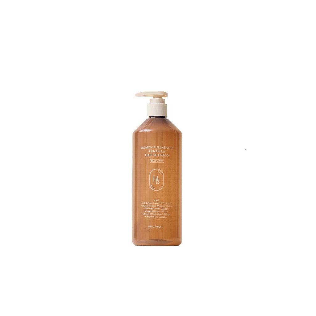 Heveblue Salmon Pullkeratin Centella Hair Shampoo 500ml