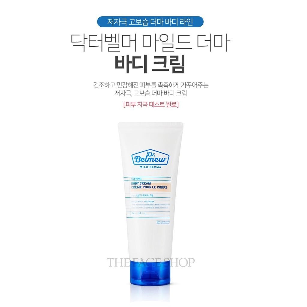 Dr. Belmeur Mild Derma Body Cream 200ml
