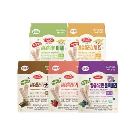 Bebest Kids Calcium Churros 45.5g